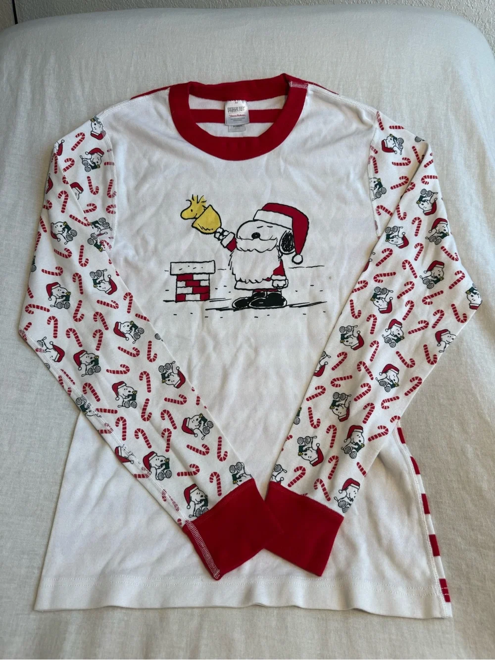 Women’s XS Hanna Anderson PJs - Peanuts Christmas collection